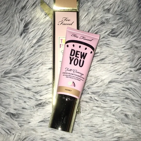 Too Faced Dew You Foundation -honey - Picture 1 of 5